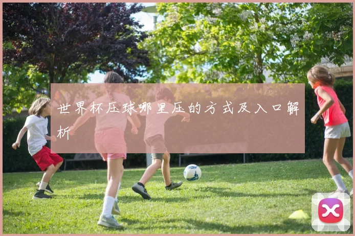 世界杯压球哪里压的方式及入口解析