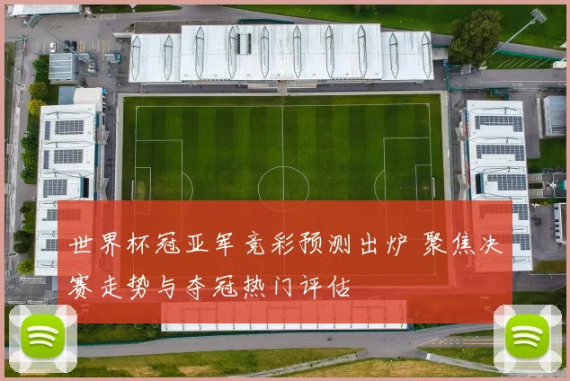 世界杯冠亚军竞彩预测出炉 聚焦决赛走势与夺冠热门评估